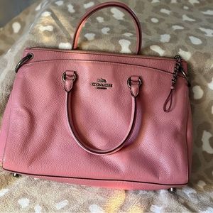 Coach Mia Satchel/Crossbody- Pink Rose